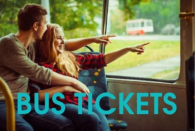 Bus tickets: suburban and other cities