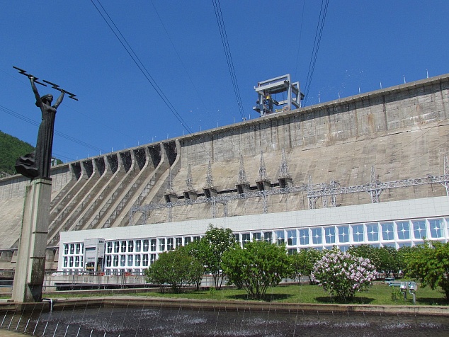 阿穆尔的水电站 布列亚，下布列亚，结雅