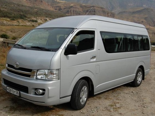 Minivan 5-8 pax (tourist class)